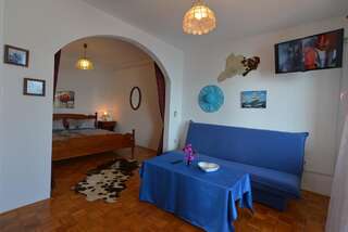 Апартаменты Apartments Palace Mira Mare Тиват Апартаменты Делюкс с 1 спальней и балконом с видом на море-6