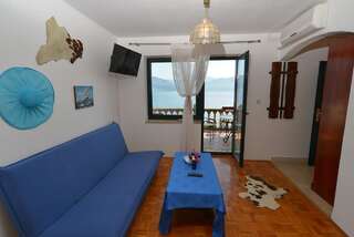 Апартаменты Apartments Palace Mira Mare Тиват Апартаменты Делюкс с 1 спальней и балконом с видом на море-7